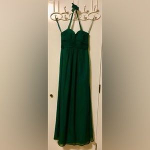 Weddington Way Evergreen Bridesmaid’s Dress(Size 0)